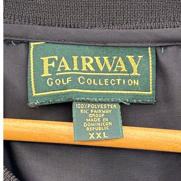 Fairway Golf Collection Black V Neck Golfing Vest Men XXL - Picture 3 of 6